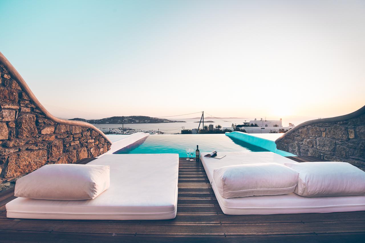 ホテル デル プライベート スイーツ Mykonos Town エクステリア 写真