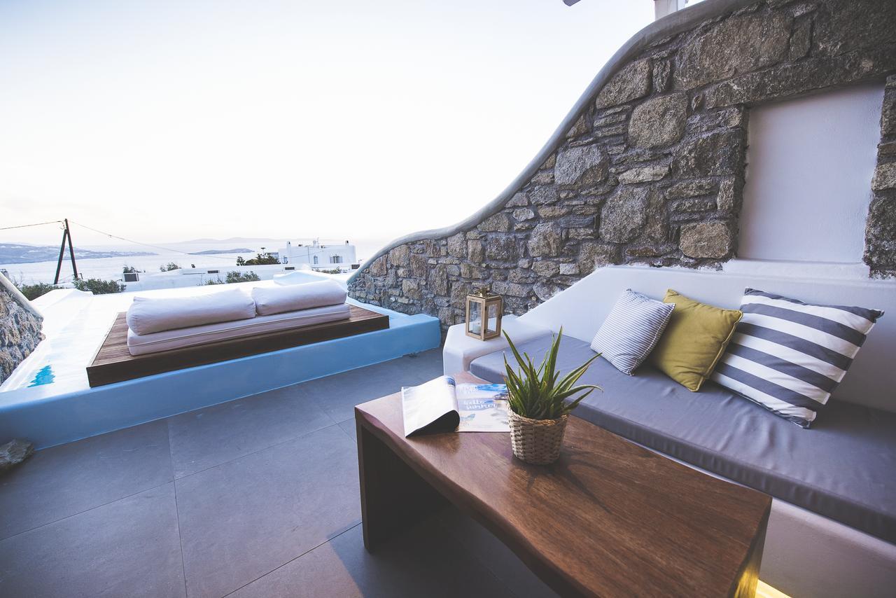 ホテル デル プライベート スイーツ Mykonos Town エクステリア 写真