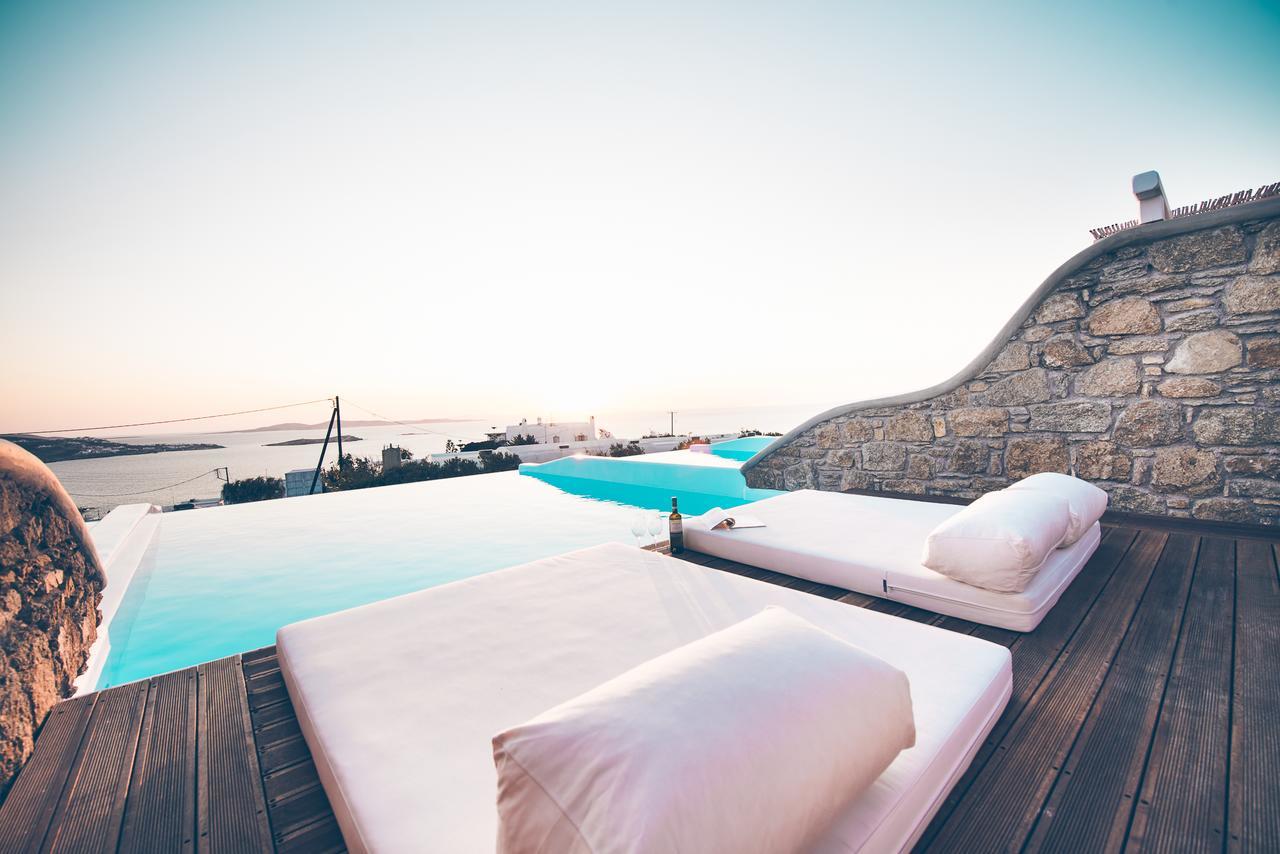 ホテル デル プライベート スイーツ Mykonos Town エクステリア 写真