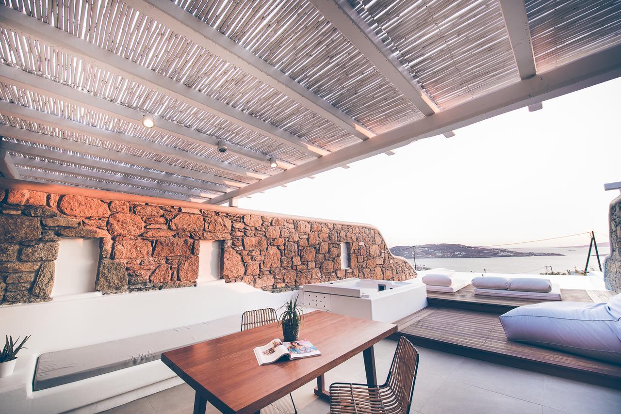 ホテル デル プライベート スイーツ Mykonos Town エクステリア 写真