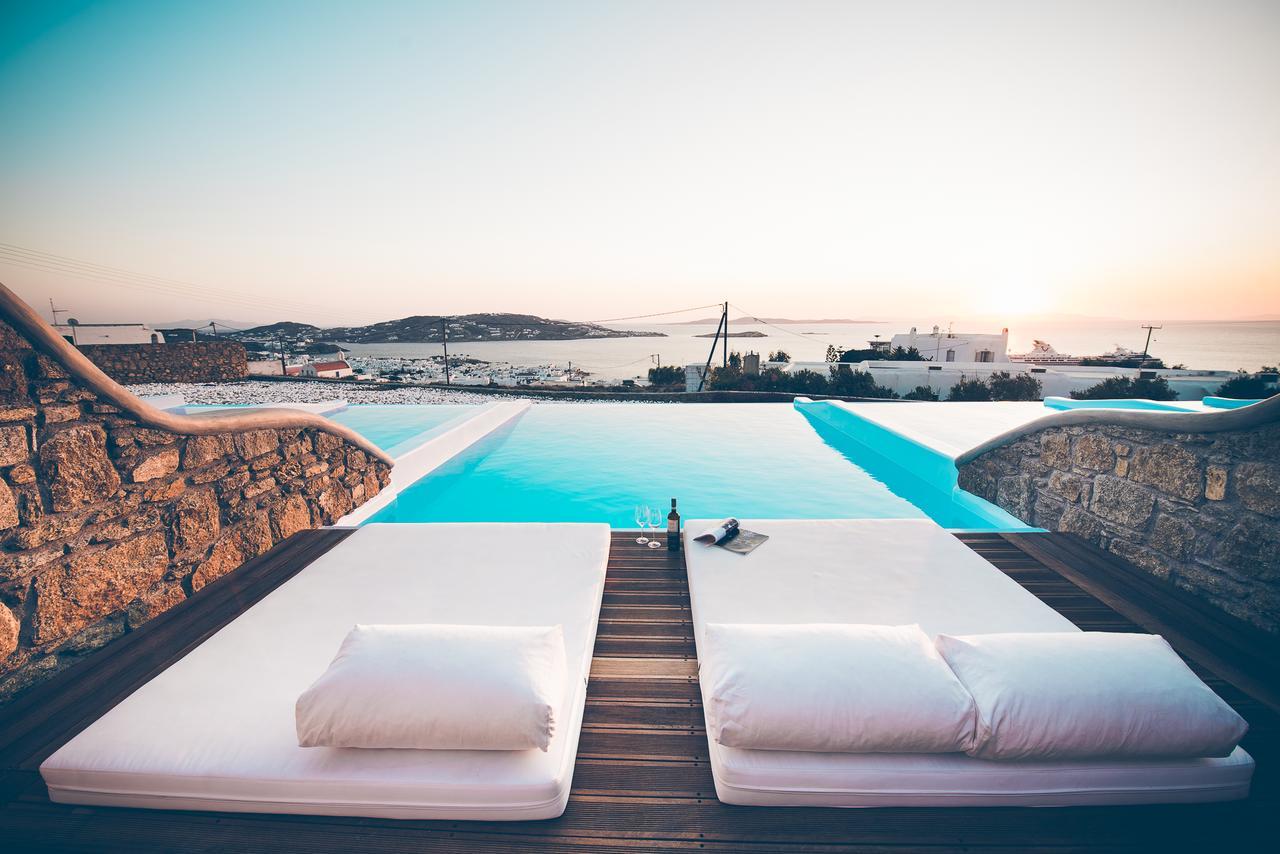 ホテル デル プライベート スイーツ Mykonos Town エクステリア 写真