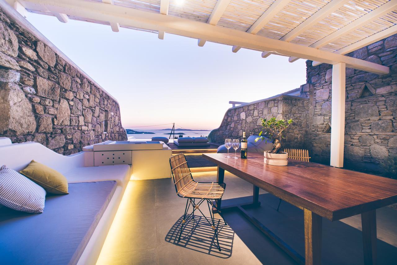 ホテル デル プライベート スイーツ Mykonos Town エクステリア 写真